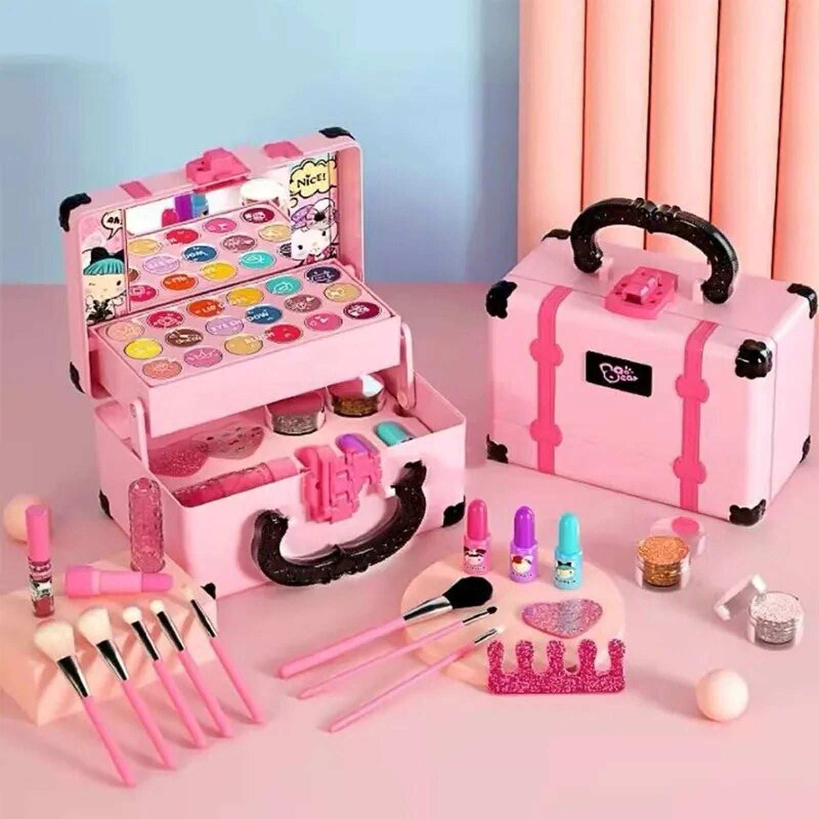 KidGlam - Kit de Maquillaje Lavable para Niñas