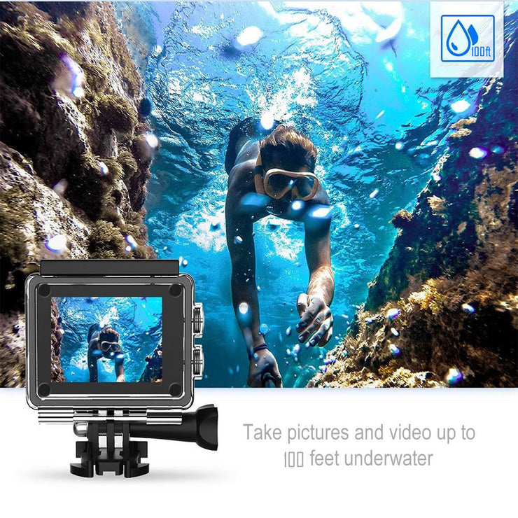 View details for 4K Waterproof All Digital UHD WiFi Camera + RF Remote And Accessories