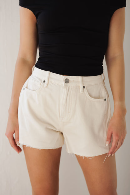 Kylie Shorts-Ecru South Bay Evans General Store