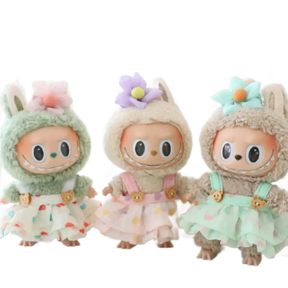 Labbubu Mini Doll Clothes Outfit Soft Knitted Sweater Suit Toy Gifts All Dropshipping Wholesale Store