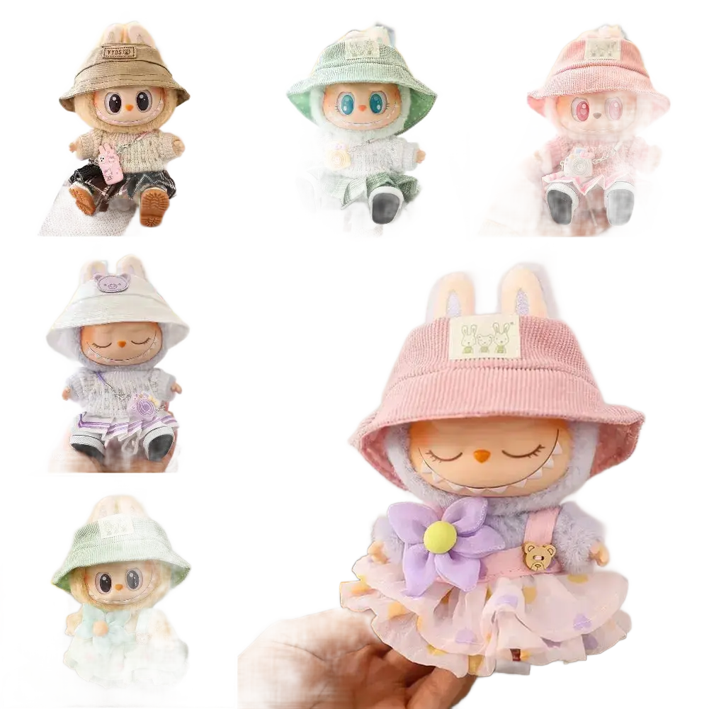 Labbubu Mini Doll Clothes Outfit Soft Knitted Sweater Suit Toy Gifts All Dropshipping Wholesale Store