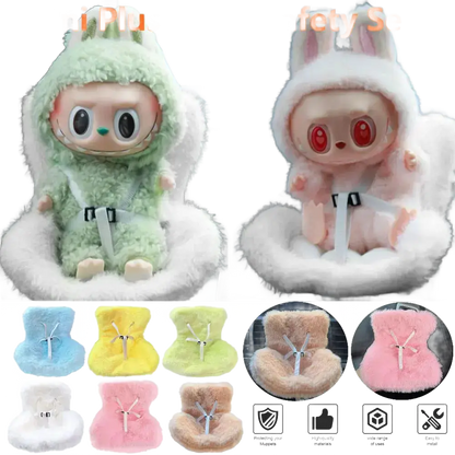 Labbubu Soft Doll Safety Seat for Car Cute Gifts Decor All Dropshipping Wholesale Store