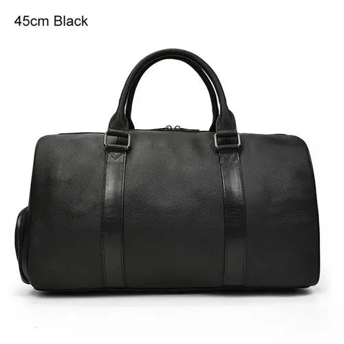 Maheu Hot Genuine Leather Men Women Travel Bag Soft Real Leather AliExpress