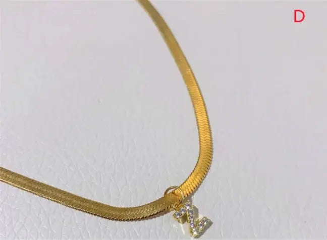 View details for ZircaCharm Initial Pendant Necklace ZircaCharm Initial Pendant Necklace