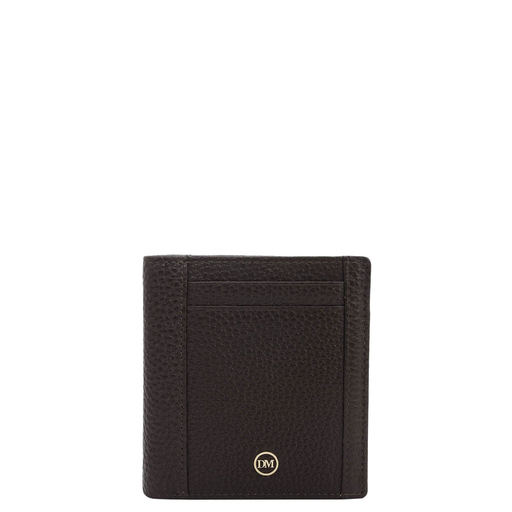 Chocolate Bifold Leather Mens Wallet Stone's Store