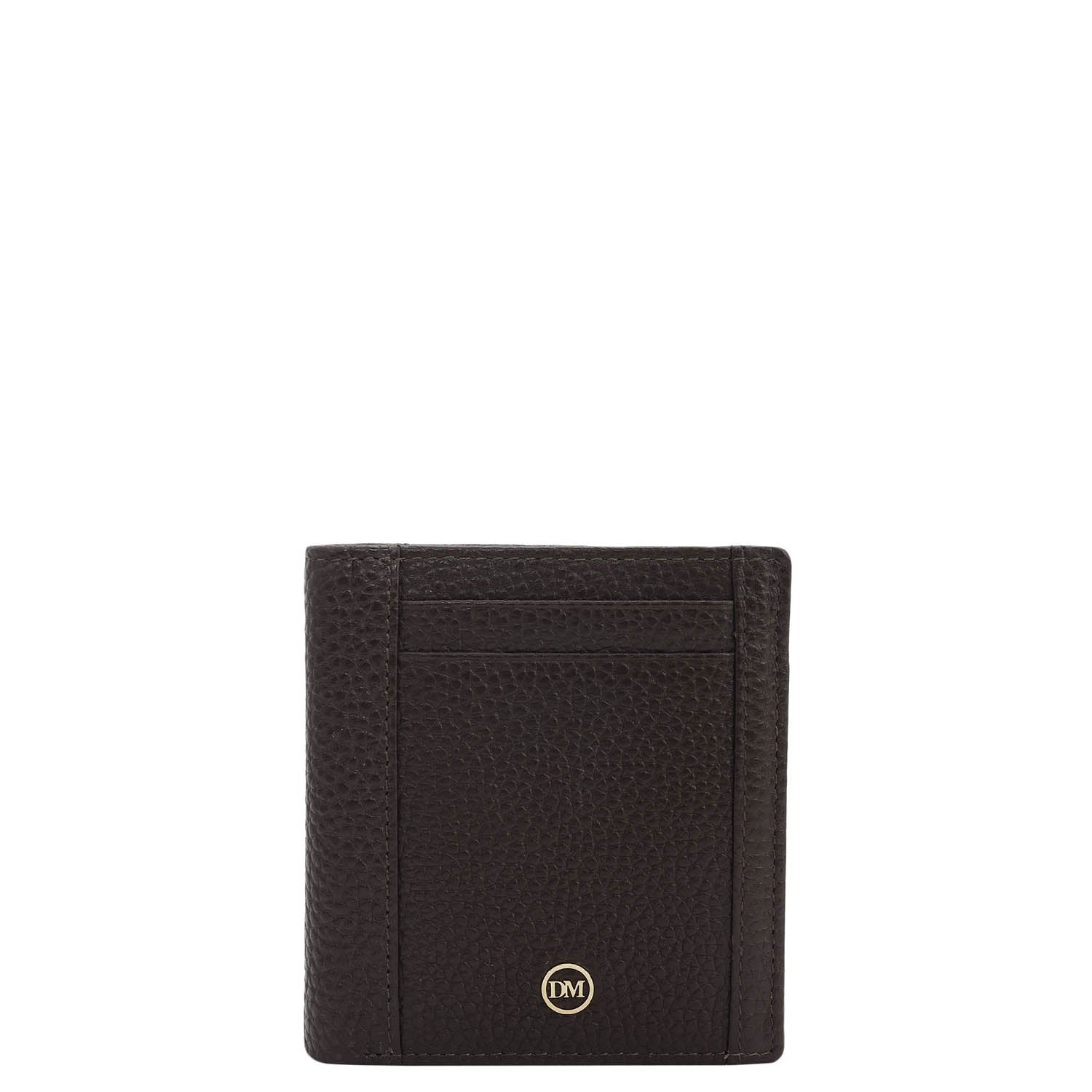 Chocolate Bifold Leather Mens Wallet Stone's Store