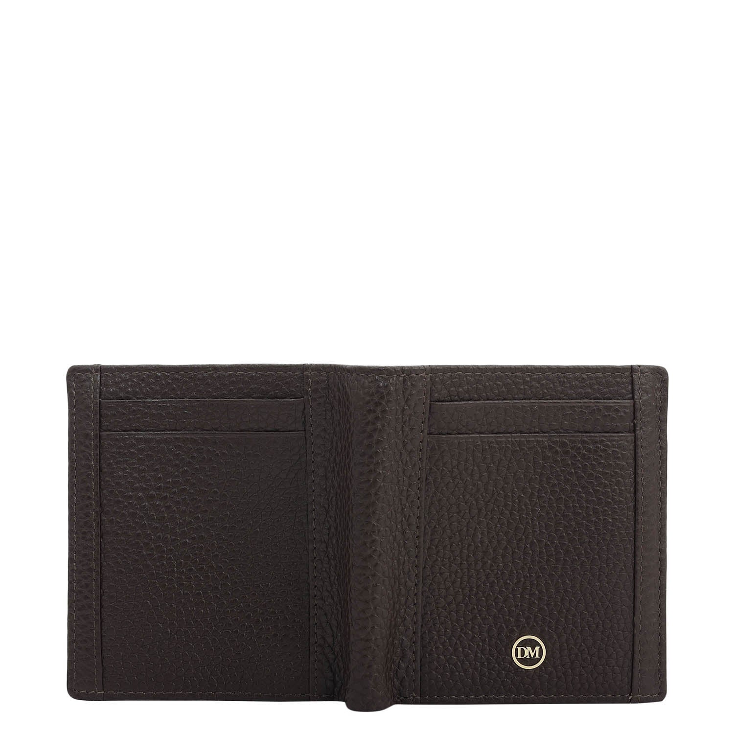 Chocolate Bifold Leather Mens Wallet Stone's Store