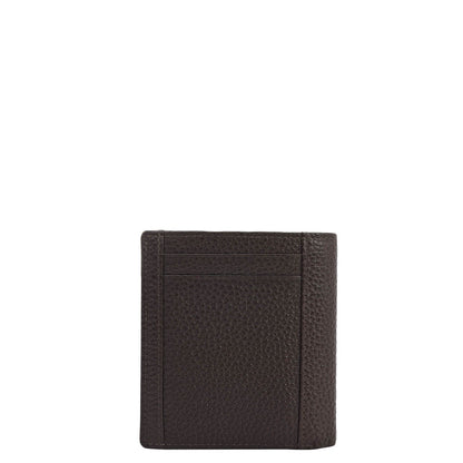 Chocolate Bifold Leather Mens Wallet Stone's Store