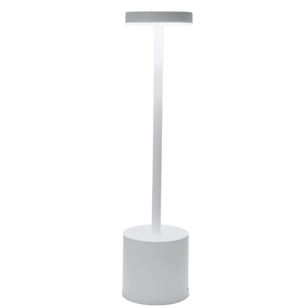 LED Rechargeable, Touch, Metal Table Lamp Bedroom, Living Room,  Creative Ambient Light. Indoor Decoration