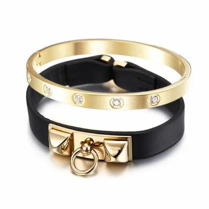  View details for Stone/Leather Bracelet Set Stone/Leather Bracelet Set