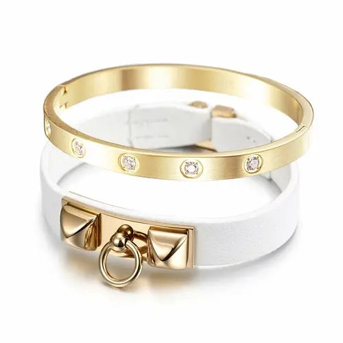  View details for Stone/Leather Bracelet Set Stone/Leather Bracelet Set