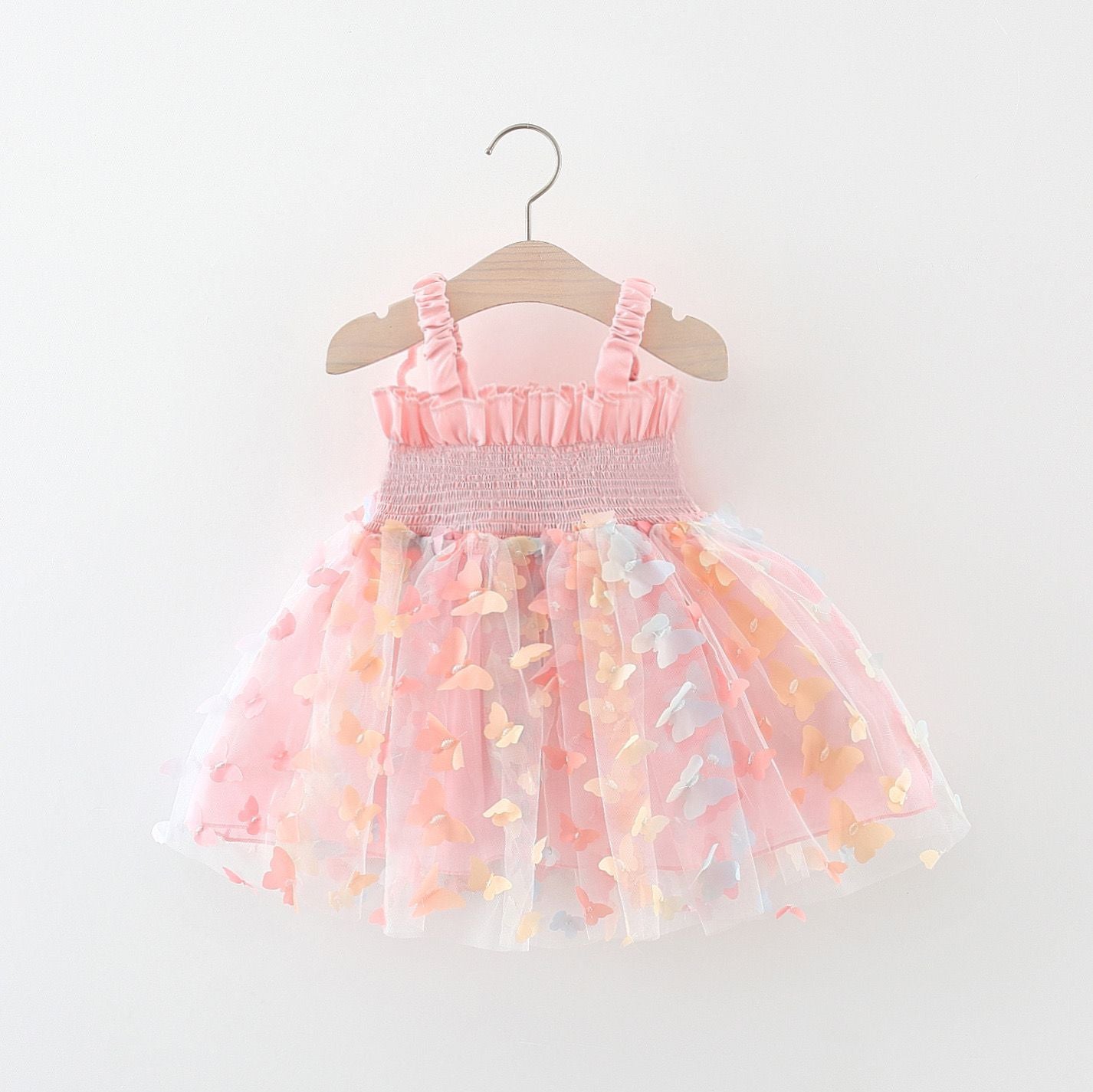 Summer Kids' Skirt Little Girl Summer Cute Bow Suspenders Princess Dress Summer Girl Dress 2853 Stone's Store
