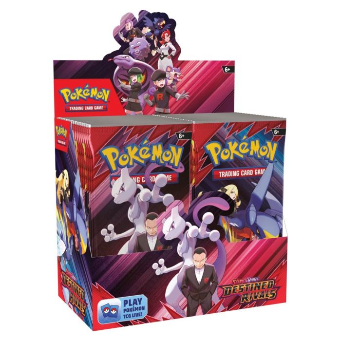 POKÉMON JCC Escarlata y Púrpura Rivales Destinados Caja de Sobres