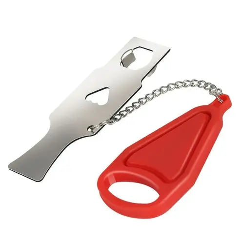 Portable Door Lock Safety Latch Metal Lock Home Room Hotel Anti Theft