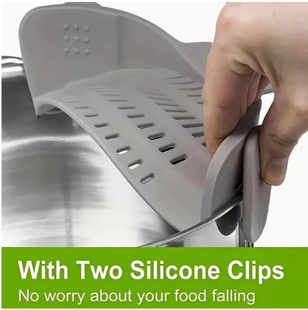 Effortless Silicone Pot Strainer Shop1103100118 Store