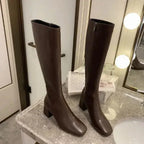 View details for British Style Martin Leather Boots British Style Martin Leather Boots