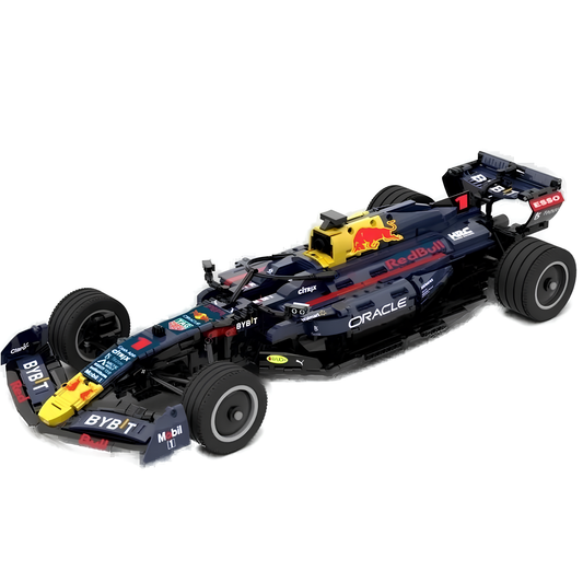 Red Bull Racing F1 RB18 1:8 2558pcs MOONCAT Figure Toy Store