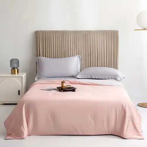 Cooling Blanket for Bed Silky Air Condition Comforter Lightweight AliExpress