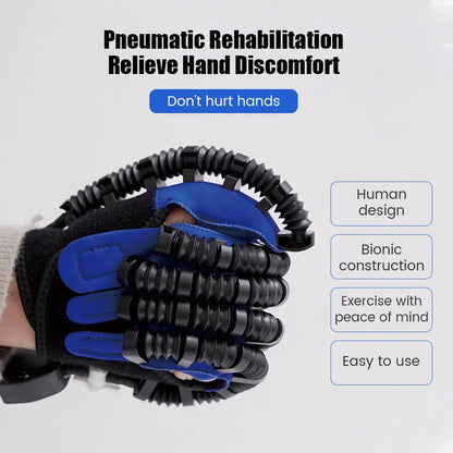 Hand Rehabilitation Training Gloves Rehabilitation Robot Gloves Stroke Hemiplegia Intelligent Massage Hand Function Robot Gloves
