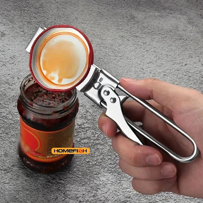 Twist Easy: Abrefrascos Ajustable de Acero Inoxidable