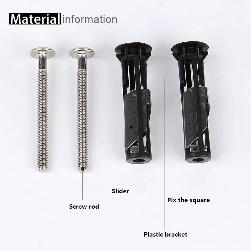 Rock-Solid Toilet Seat Bolt Kit – Ultimate Stability Guaranteed Can-dy2068 Store