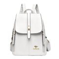 Mochila Cartera de Cuero Vintage
