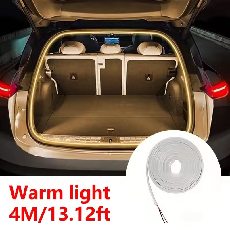 Tira de luz LED para maletero con sensor de movimiento – Iluminación ambiental interior de fácil instalación