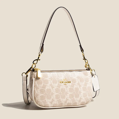 Petra Shoulder bag in gold polyester