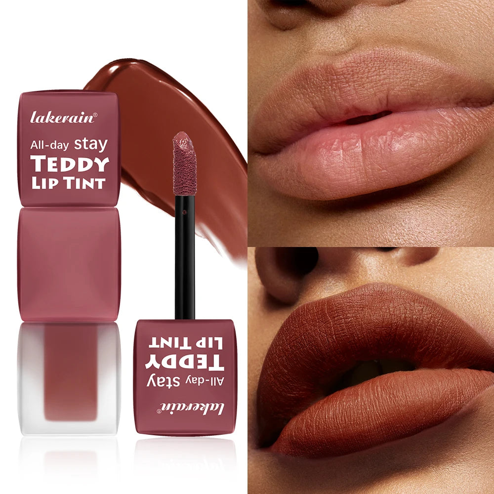 Teddy Tint PlushKiss – All-Day Velvet Lip Glam