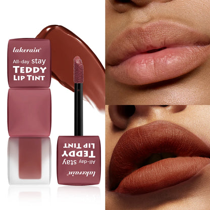 Teddy Tint PlushKiss – All-Day Velvet Lip Glam