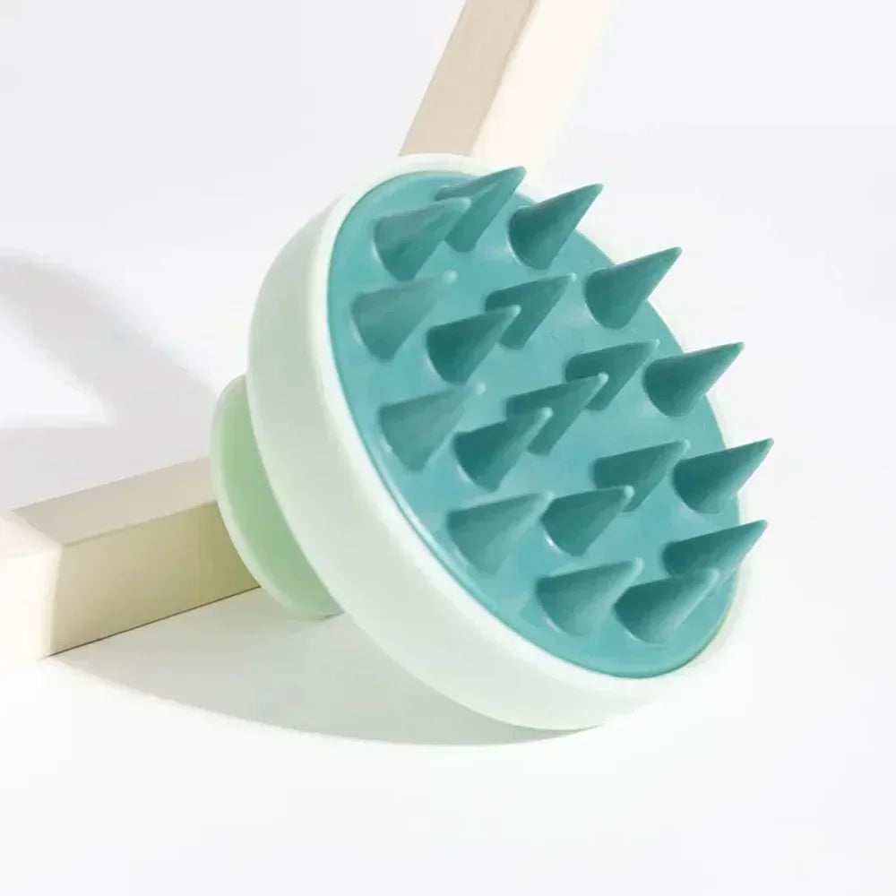 1pc Silicone Shampoo Brush Head Scalp Massage Comb Hair Washing Combs AliExpress
