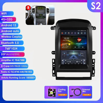 Chevrolet Captiva Sport 2006 - 2012 Multimedia Hizpo Auto Radio Global Store