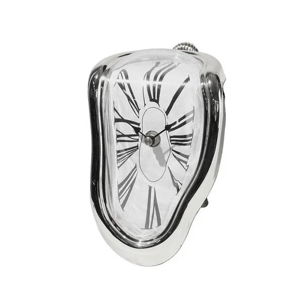 Surreal Melting Clock Silent Melted Wall Clock Salvador Dali Style Wall Watch for Decorative Home Office Shelf Desk Table Gift Shop1102673948 Store