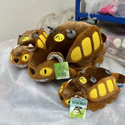 Cartoon Animation Bus Totoro Doll Soft Plush Animal Toys Stuffed Totoro Bus kids Xmas birthday gift Stone's Store