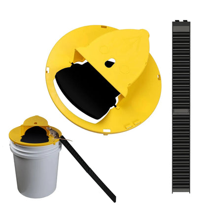 Mouse Trap Flip and Slide Bucket Lid Mice Rat Trap For Indoor Outdoor Multi Catch Auto Reset Stone's Store