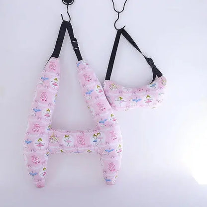 1 Set Cute Kid and Adult Car Sleeping Neck Head Support H-Shape Travel