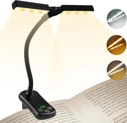 Dual Heads 14 LED Touch Control Reading Light with 3 Colors&8 AliExpress