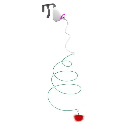 View details for Electric Cat Toy Rope Automatic Teaser Cat String Toys Hanging Door