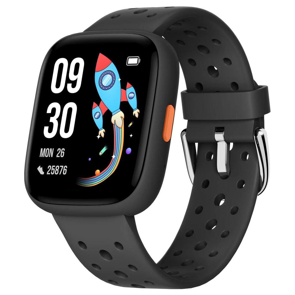 BIGGERFIVE Smart Watch for Kids No APP No Phone Needed, 1.8" Fitness Tracker Watch Pedometer, Heart Rate, Sleep Monitor, IP68 Wa TOOBUR Store