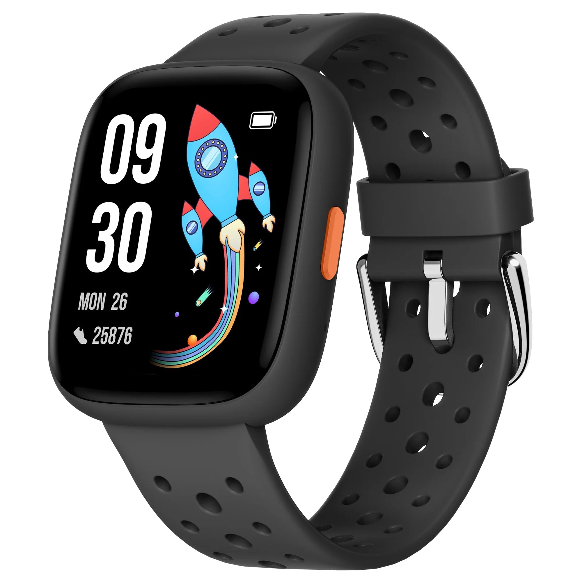 BIGGERFIVE Smart Watch for Kids No APP No Phone Needed, 1.8" Fitness Tracker Watch Pedometer, Heart Rate, Sleep Monitor, IP68 Wa TOOBUR Store