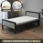 *Folding Bed Double Home Simple Rental House Noon Break Bed Office AliExpress