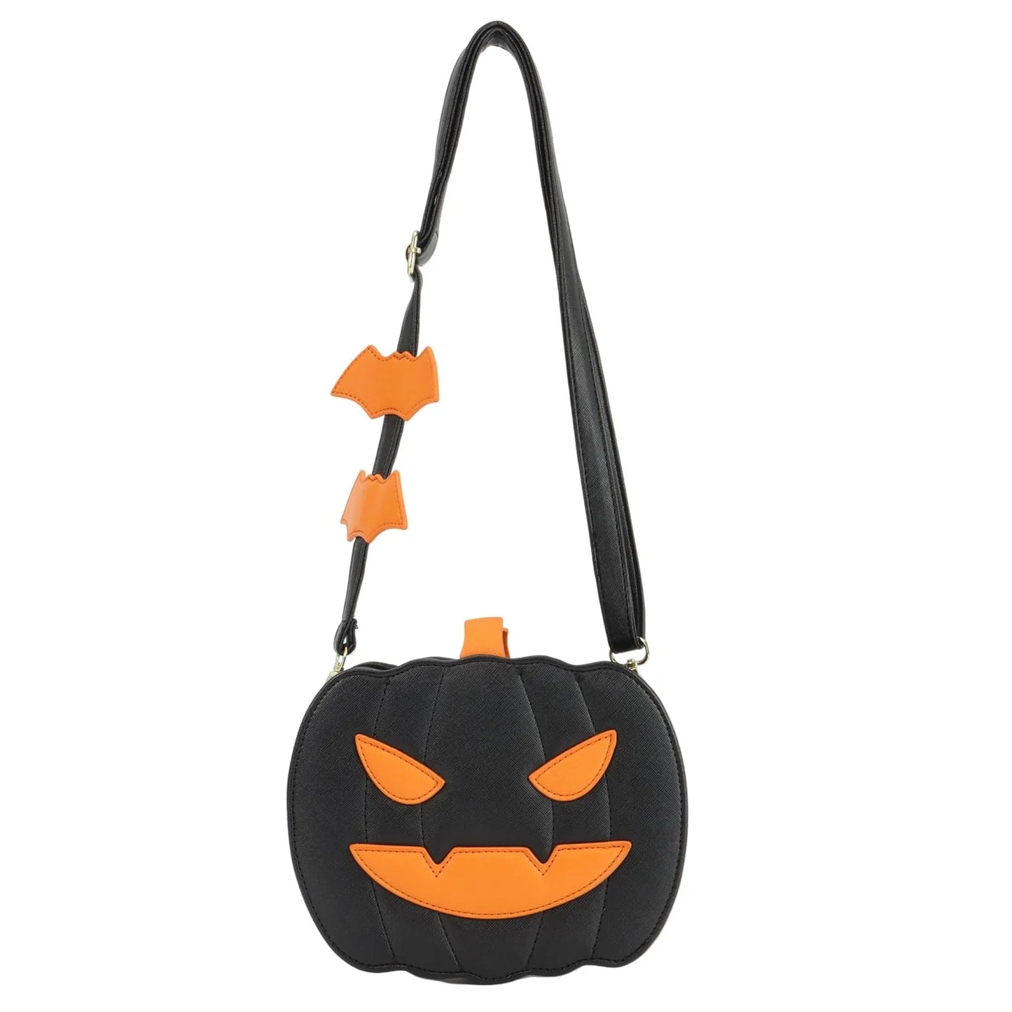 Halloween Pumpkin Shoulder Bag Women Novelty Purse PU Leather Female Daily handbag Halloween Creative Candy Bags for Kids