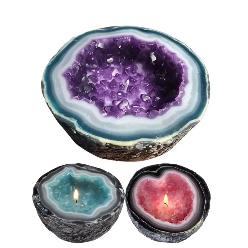 Candle Bowl Round Bowl Shape Cement Candle Cup Vessel Mold Resin Decorative Balcony Patio Crafts Desktop Ornaments Retro Shop1103474415 Store