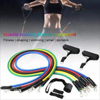 11pcs/Set Pull Rope, Resistance Bands, Portable Fitness Equipment,