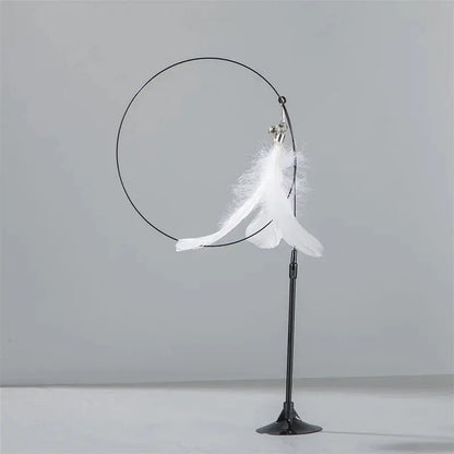 Interactive Cat Toy Handfree Cat Stick Playing Kitten Playing Teaser