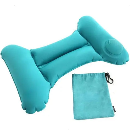 Inflatable Travel Pillow Back Lumbar Support Air Cushion Neck Waist