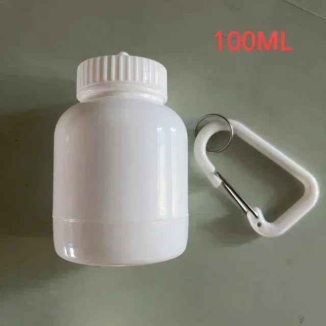 Mini Portable Protein Powder Key Chain