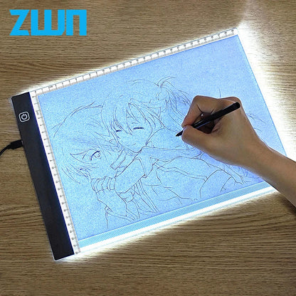 A3/A4/A5 3-Level Dimming Led Drawing Copy Pad Board Children's Toy AliExpress
