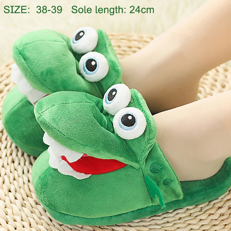 CrocCozy™ Slippers: Warm, Funny Comfort for All Ages 🐊
