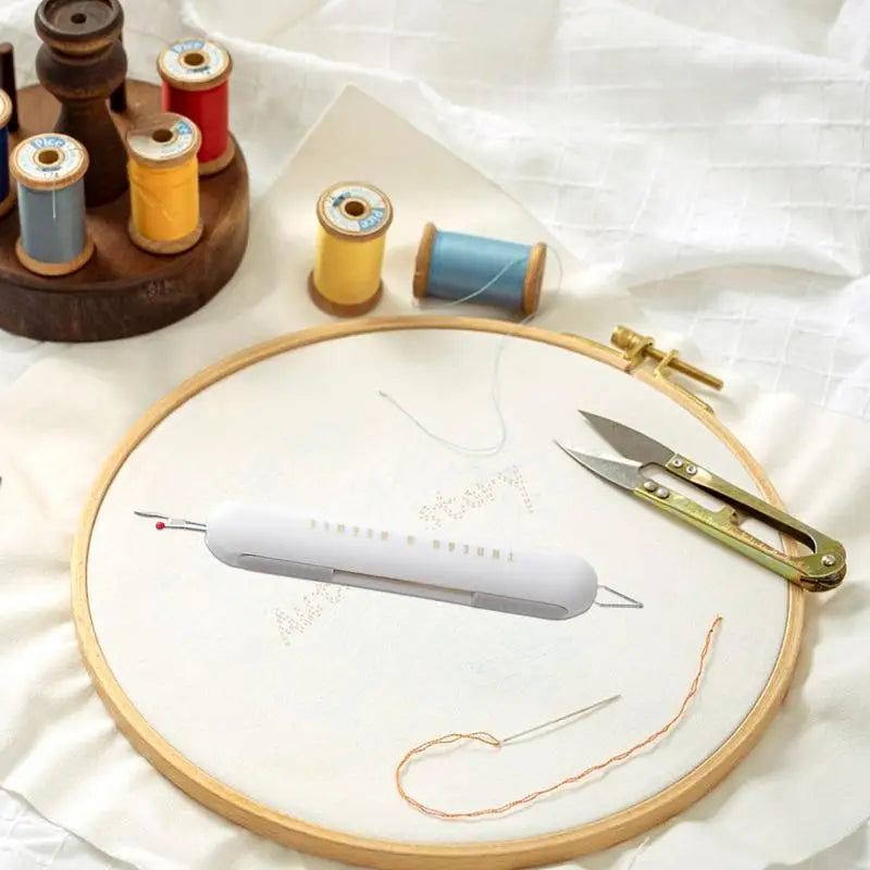 QuickFix 2-in-1 Needle Threader & Seam Ripper Top One Outdoor Supplies Store